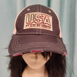USA MY FLAG MY COUNTRY HAT